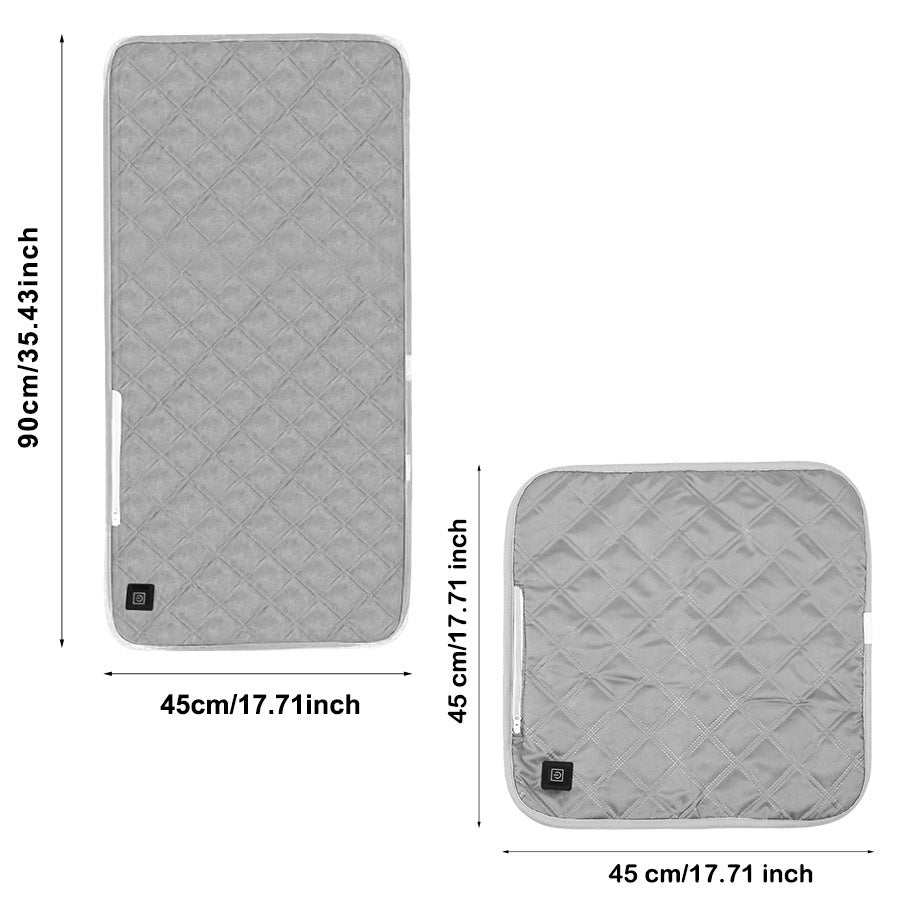 Sleeping Bag Heating Pad -- Durable USB Smart Cushion Winter Gadgets .
