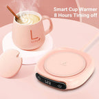 Coffee Mug Warmer --- Safe To Keep Your Drinks Hot with Smart Heating.