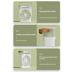 Portable USB Air Conditioner Mini Personal Cooling Fan for Home Office