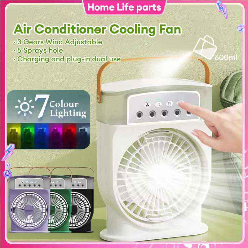 Portable USB Air Conditioner Mini Personal Cooling Fan for Home Office