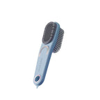 Double Sided Shoe Brush --- The safe Anti Slip Shoe Cleaning Gadgets .