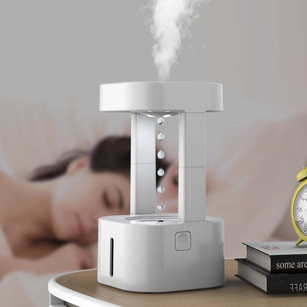 Anti-gravity Water Drop Humidifier: Quiet Home & Office Solution......