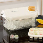 Large Capacity Ice Tray -Safe & easy, Food Grade One-click Press Maker