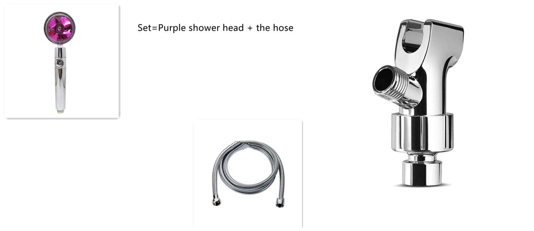 Water Saving Shower Head  High Pressure Eco-Friendly & Easy to Install
