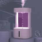 Anti-gravity Water Drop Humidifier: Quiet Home & Office Solution......