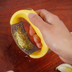 Stainless Steel Garlic Press – Heavy-Duty Rustproof Garlic Crusher....