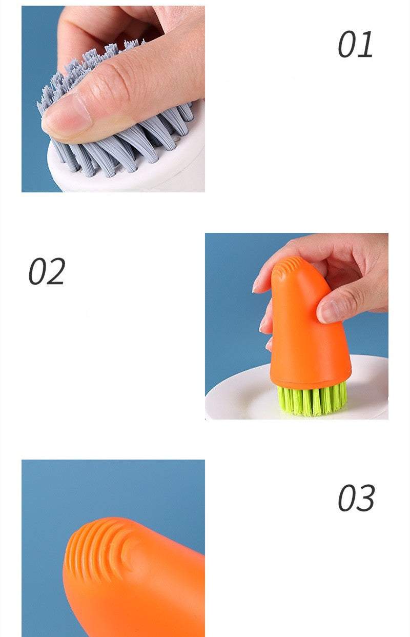 Multifunctional Carrot Brush - The Kitchen Gadgets for Easy Cleaning .