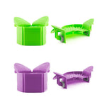 Universal Silicone Clip-on Pan Pot Strainer - Space Saving & Durable .