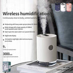 Wireless Humidifier Portable – USB Rechargeable Mini Mist for Home...
