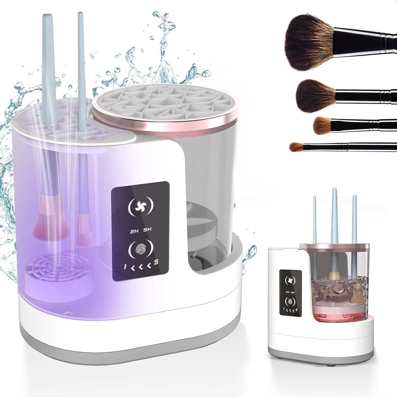Electric Makeup Brush Cleaner – Quick & Deep Cleaning for All Brushes.