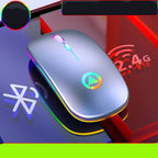 Wireless charging Bluetooth mouse - with a sleek  Ultimate Efficiency.