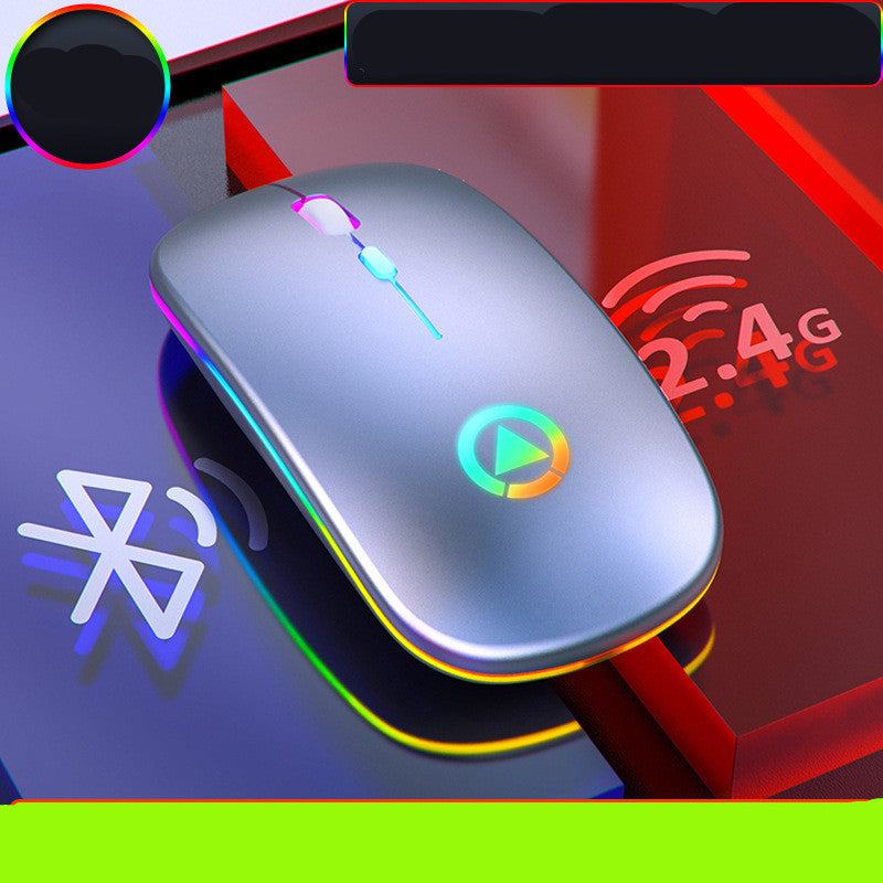 Wireless charging Bluetooth mouse - with a sleek  Ultimate Efficiency.