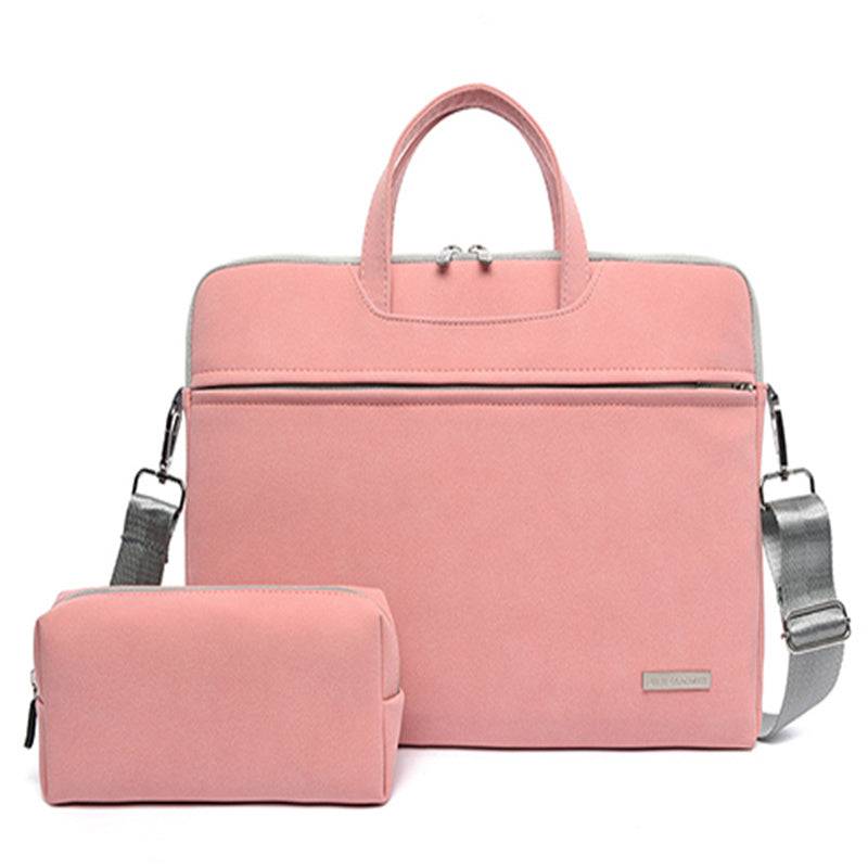 PU Leather Women Laptop Bag Stylish Professional Tote for Work, Travel