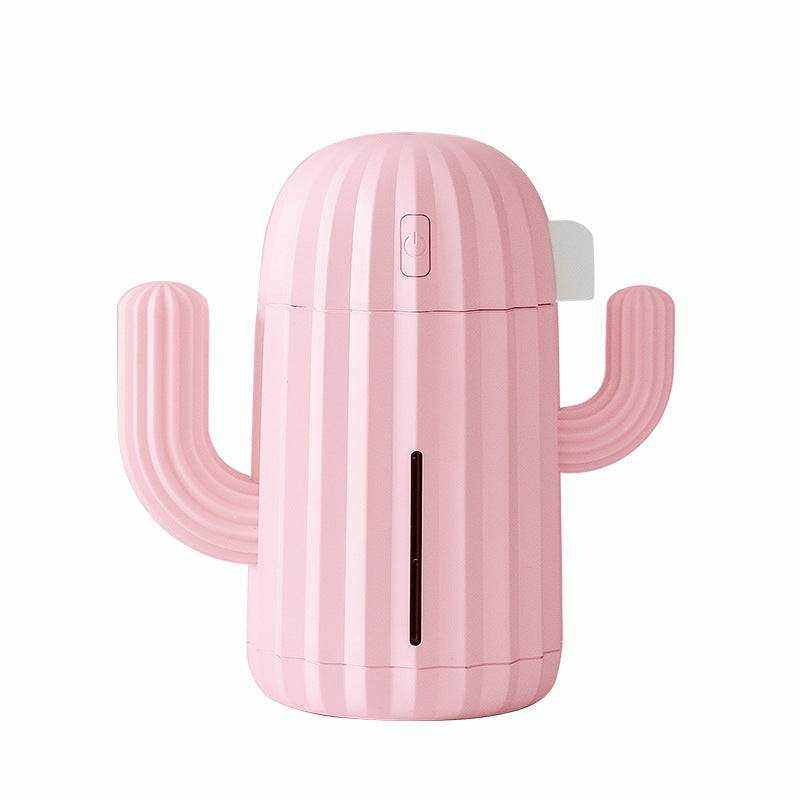 Cactus Wireless Humidifier Portable USB Cool Mist Air Diffuser for Hom
