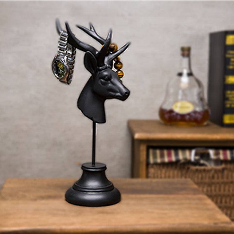 Natural resin animal sculptures for home decoration, stylish and elegantly designed.