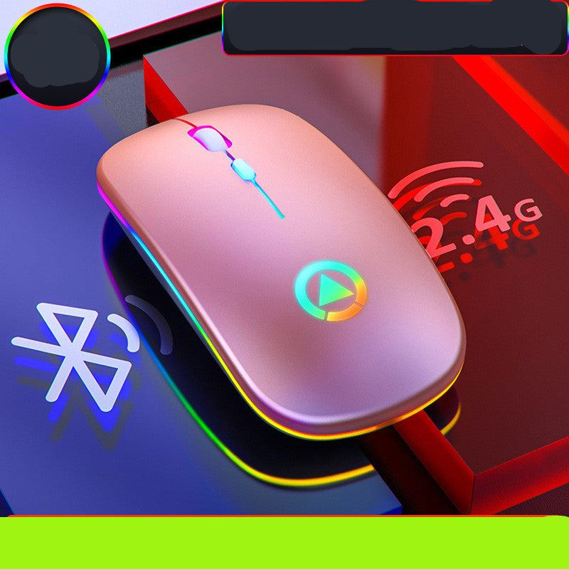 Wireless charging Bluetooth mouse - with a sleek  Ultimate Efficiency.