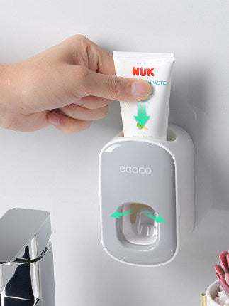 Wall Mounted Automatic Toothpaste Holder - Bathroom Setup Dispenser...