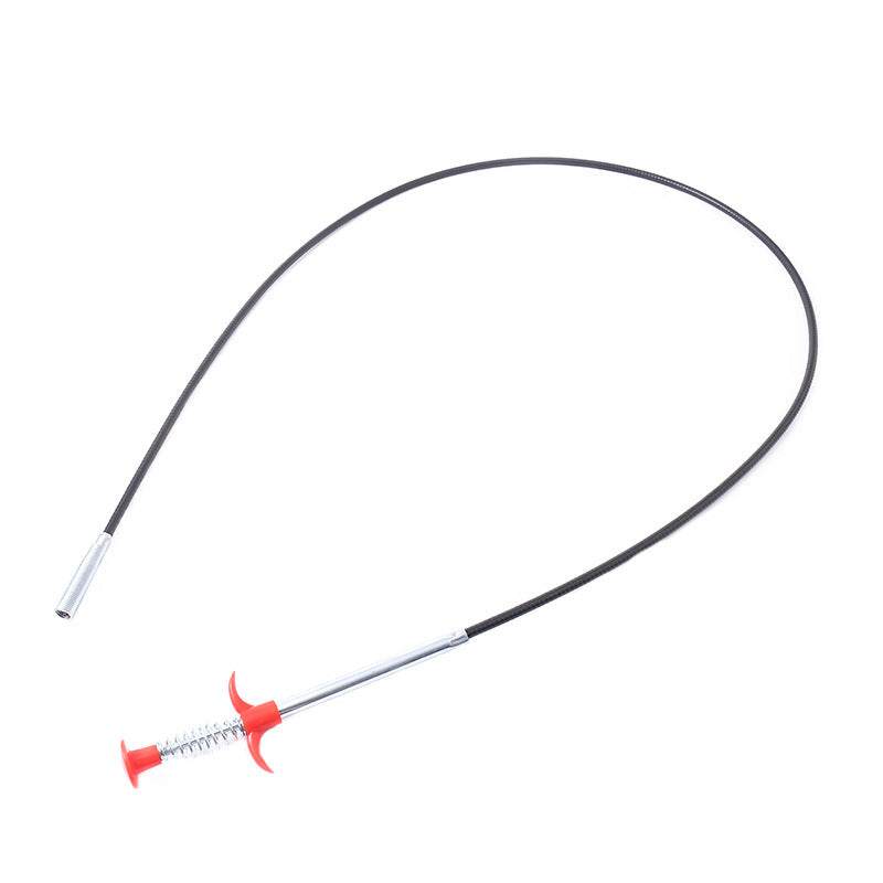 Sewer Dredge Spring Pipe - To Safely Clear Kitchen Sink Clogs Easily .