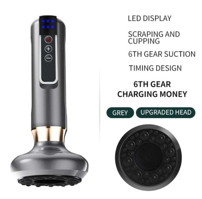 Electric Vacuum Cupping Massager ---For Anti-Cellulite Body Suction ..