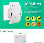Wireless Repeater – Boost Wifi Signal and Extend Coverage Seamlessly..