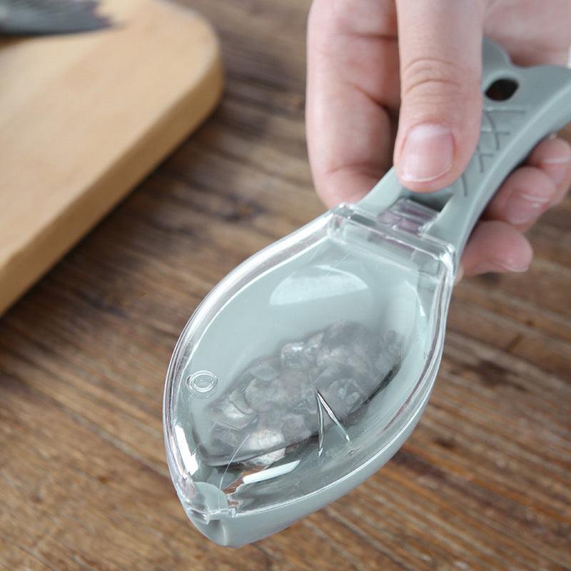 Fish Skin Brush - Easy & Safe Quick Disassembly Fish Scaler & Peeler .