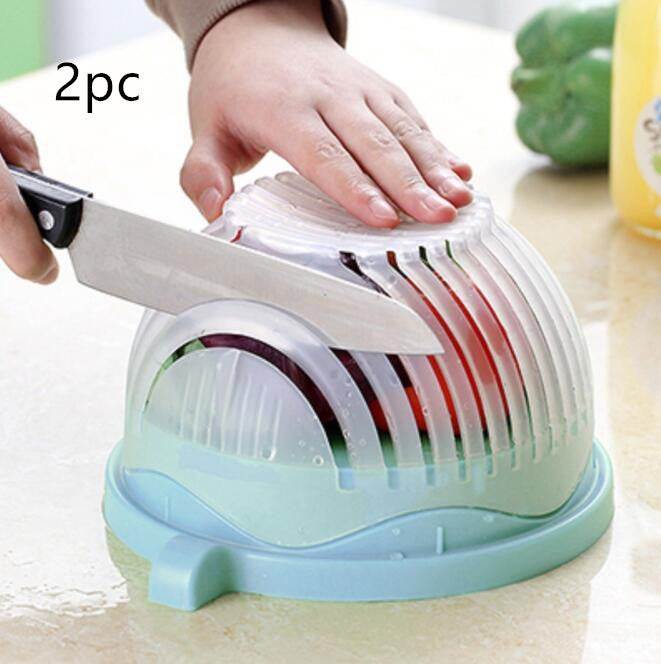 Creative Salad Cutter - Safe and Easily Cut Fruits & Vegetables Safely