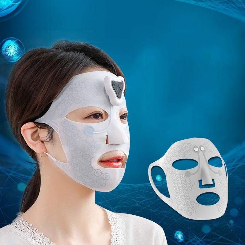 Electric Facial Massage Mask - -Skin Tightening & Wrinkle Reduction ..