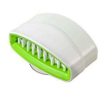Creative Kitchen Knife Cleaning Brush -- Comes Safe With Suction Cup .