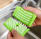Creative Kitchen Knife Cleaning Brush -- Comes Safe With Suction Cup .