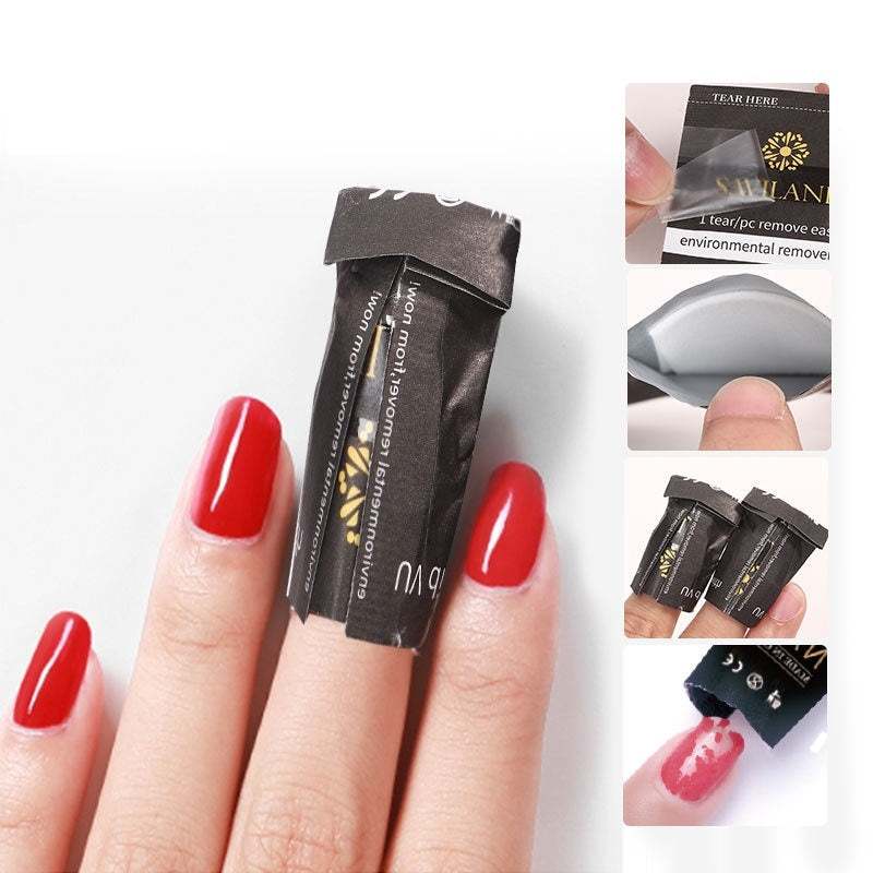 Nail Polish Remover Wraps –Strong, Easy & Mess Free Gel Polish Removal