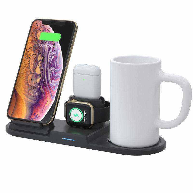 Wireless Charger Qi-Certified Charging Pad for iPhone Samsung and More