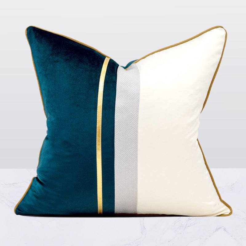 Light Luxury Pillow Enhance Velvet Home Cushion Nordic Style 45x45cm..