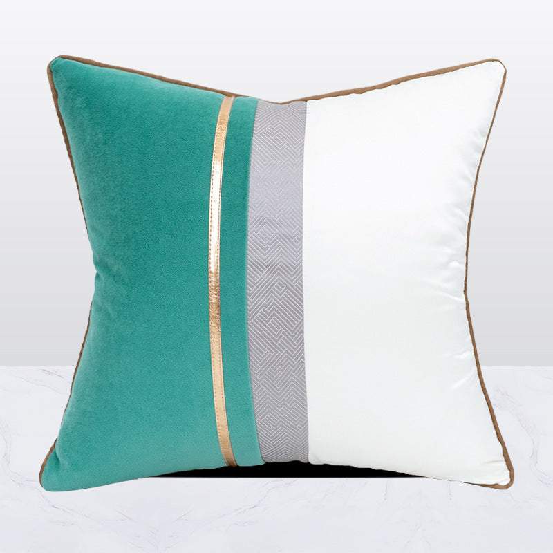 Light Luxury Pillow Enhance Velvet Home Cushion Nordic Style 45x45cm..