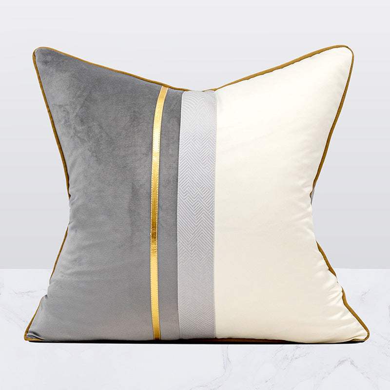 Light Luxury Pillow Enhance Velvet Home Cushion Nordic Style 45x45cm..