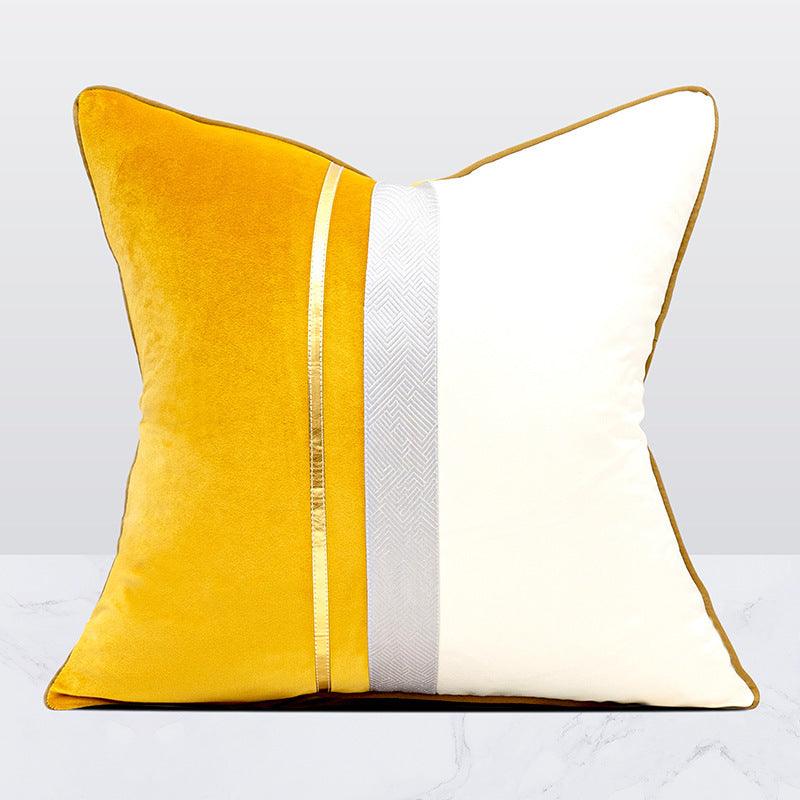 Light Luxury Pillow Enhance Velvet Home Cushion Nordic Style 45x45cm..