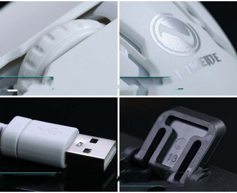 Limei GTX300 Keyboard and Mouse Set -Durable & Strong Glowing Game Kit