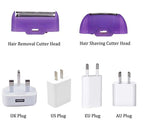 Induction Type Lady Hair Removal Device -- Painless Epilator Shaver ..