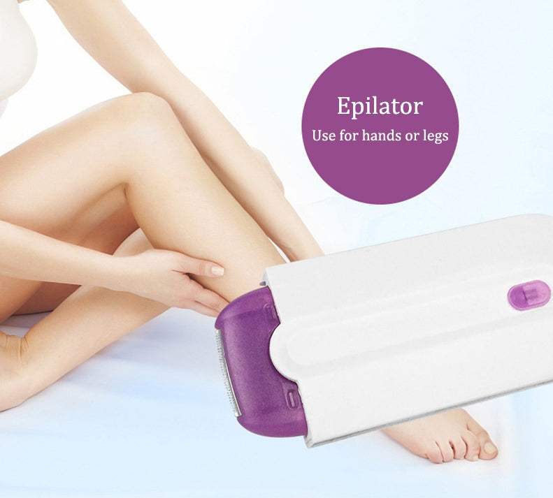 Induction Type Lady Hair Removal Device -- Painless Epilator Shaver ..