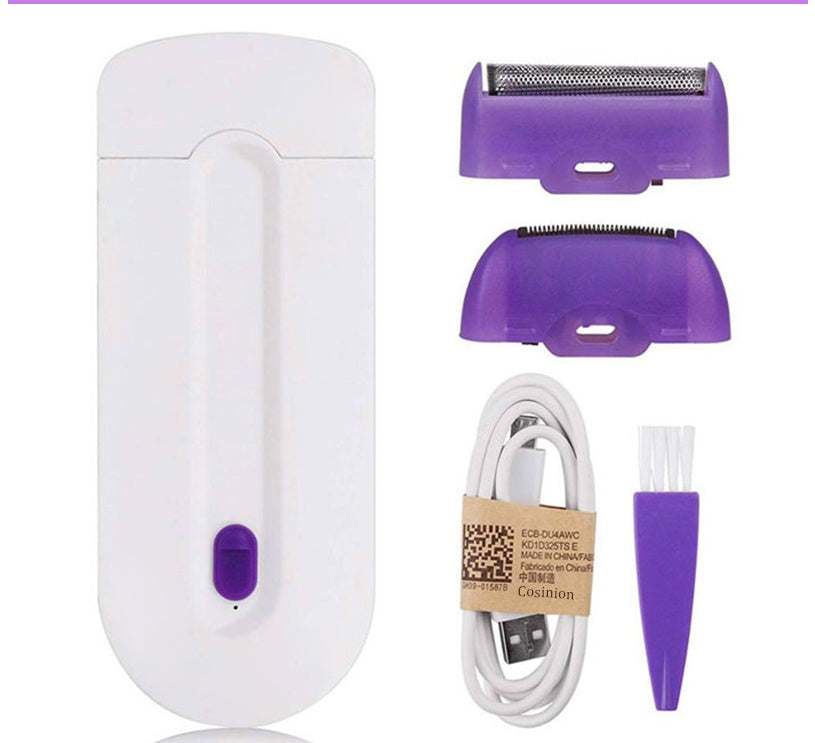 Induction Type Lady Hair Removal Device -- Painless Epilator Shaver ..