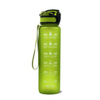 Tritan Water Bottle -- Comes With 1L Leakproof & Motivational Design .