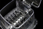 Household Multifunctional Small Manual Ice Crusher - with 2L Capacity.