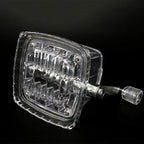Household Multifunctional Small Manual Ice Crusher - with 2L Capacity.
