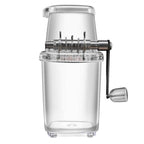 Household Multifunctional Small Manual Ice Crusher - with 2L Capacity.