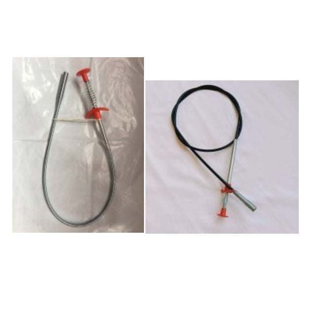 Sewer Dredge Spring Pipe - To Safely Clear Kitchen Sink Clogs Easily .