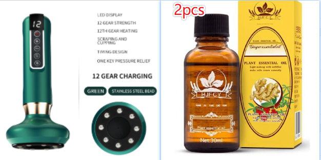 Electric Vacuum Cupping Massager ---For Anti-Cellulite Body Suction ..