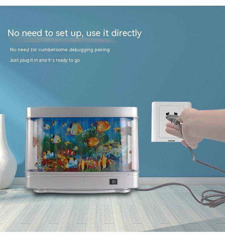 Simulation Ornamental Fish Lamp Home Night Decoration LED Aquarium Light