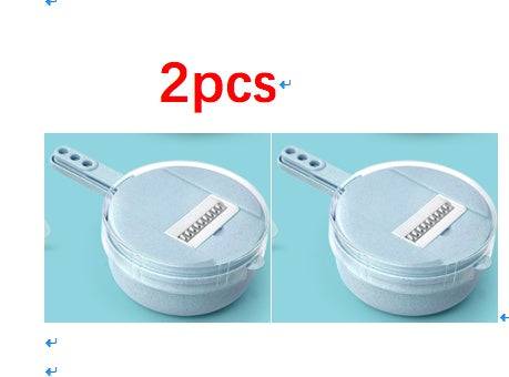 8 In 1 Mandoline Slicer -- Safe Versatile Vegetable and Fruit Cutter .