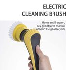 Electric Spin Scrubber Powerful Cordless Cleaning Brush for Bathroom..