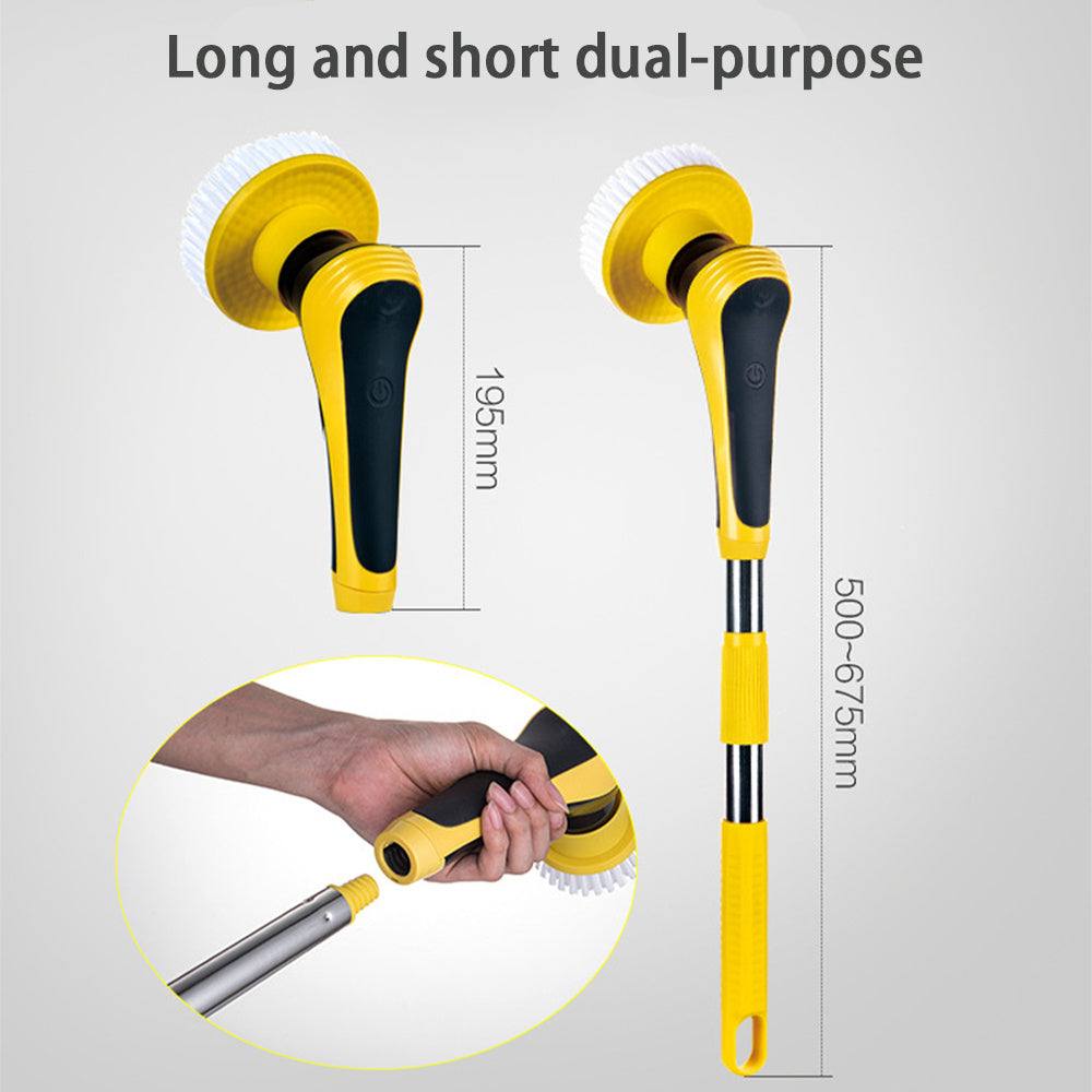 Electric Spin Scrubber Powerful Cordless Cleaning Brush for Bathroom..