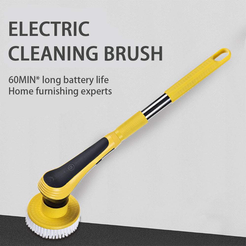 Electric Spin Scrubber Powerful Cordless Cleaning Brush for Bathroom..